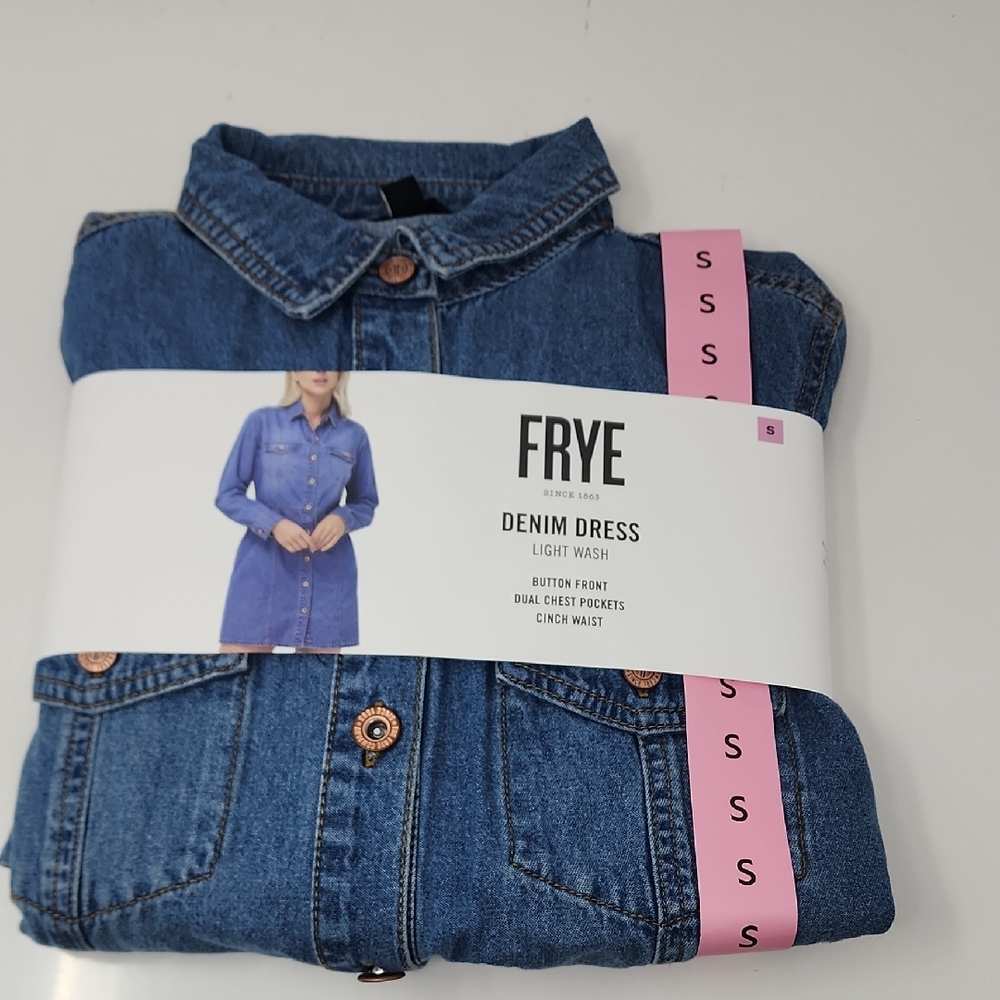 Frye Light Wash Denim Dress